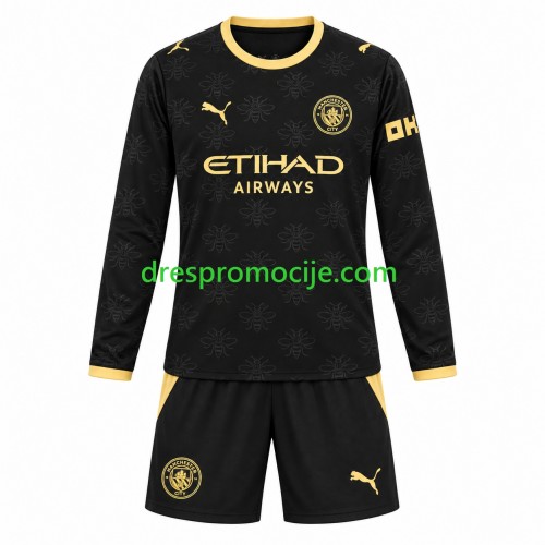 Manchester City Dres Dječji Gostujući 2026/2027 Dugim Rukavima Manchester City Dres Dječji Gostujući 2026/2027 Dugim Rukavima